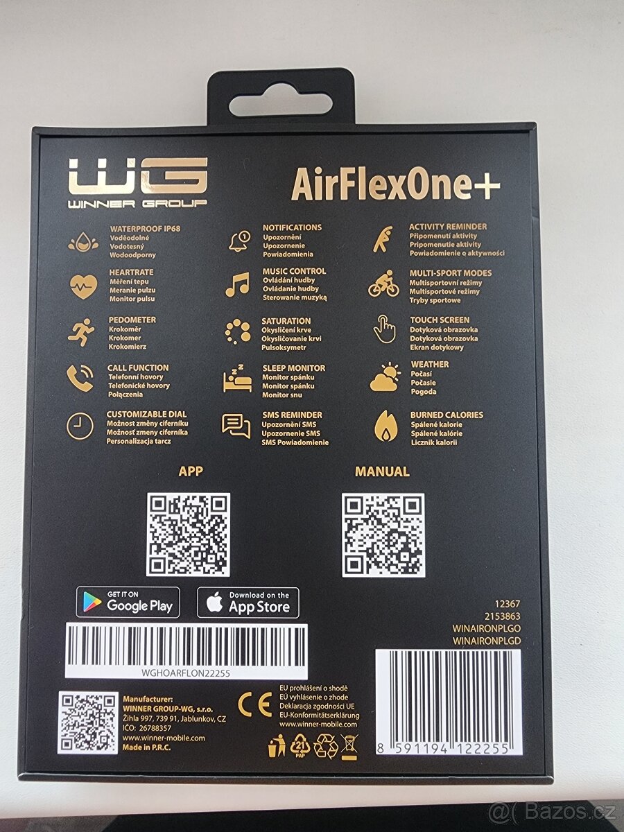 Chytré hodinky Airflexone+ - 3