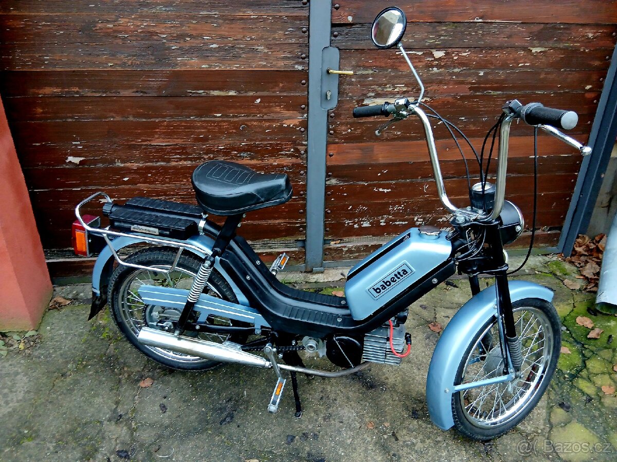 Babetta 210 modrá barva - 3