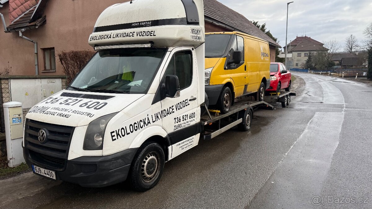 Odtahovka Crafter 2.5tdi 120kw - 3