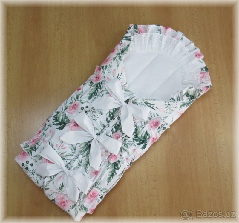 Zavinovačka krajka 75x75 cm růže - 3