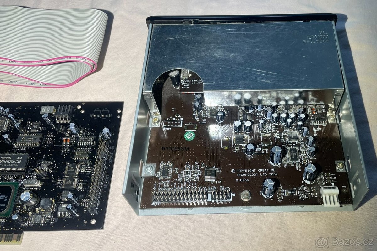 Creative Sound Blaster X-Fi Platinum s externím I/O modulem - 3