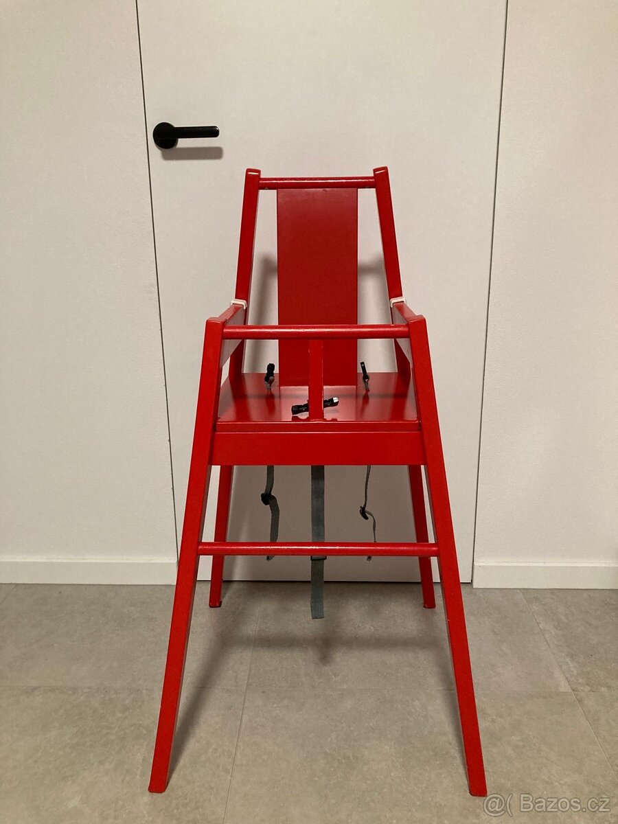 Dětská jídelní dřevěná židlička IKEA - 3