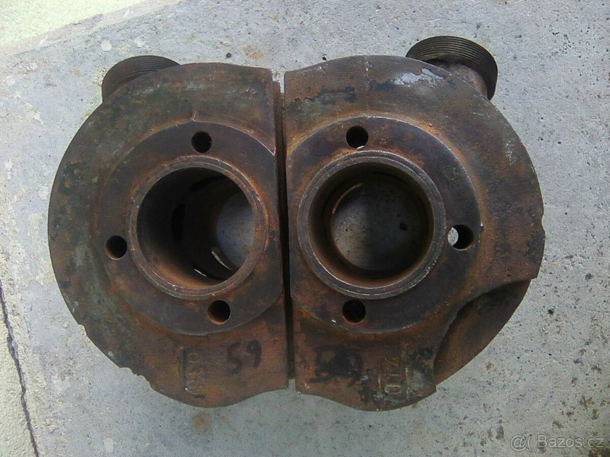 Jawa 350/354 - válce,kryt karburatoru,kryt spojky a další ND - 3