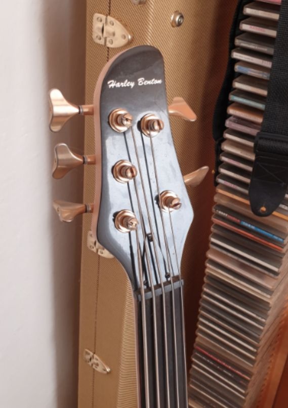 Harley Benton B-550FL BK Bezpražec. - 3