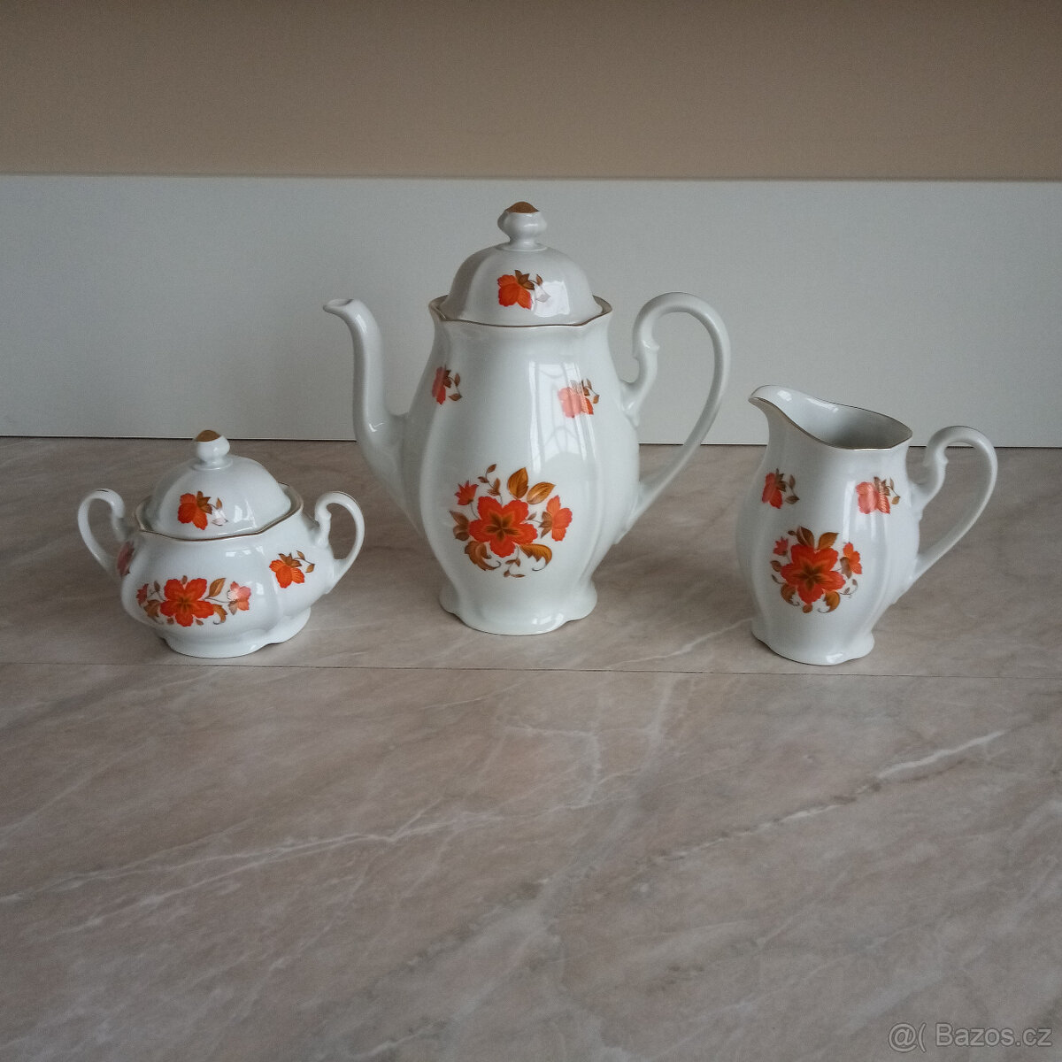 Porcelánová souprava na kávu nebo čaj - 3