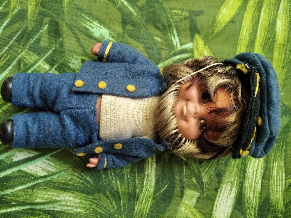 Stará panenka - námořník s vousy, PVC - 3