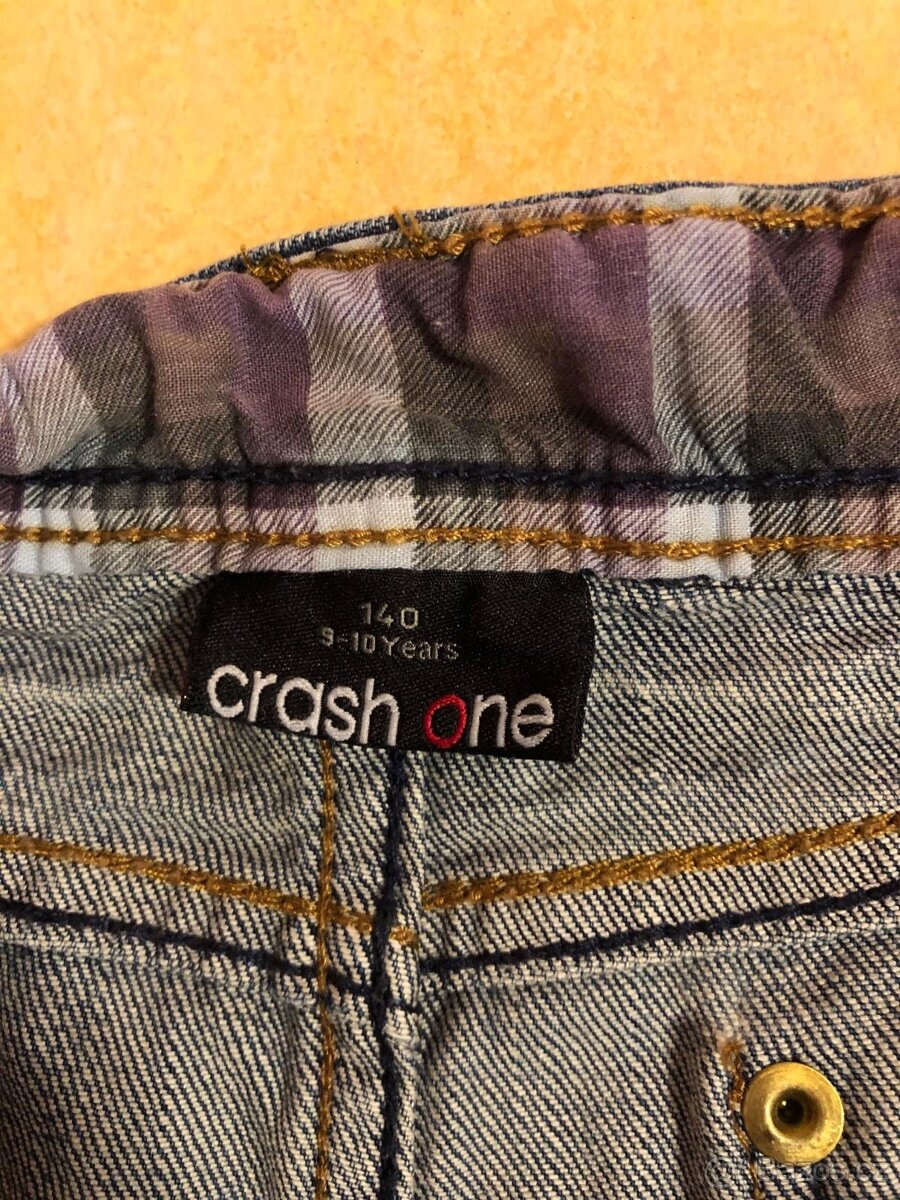 Riflová sukýnka vel.140 - 3