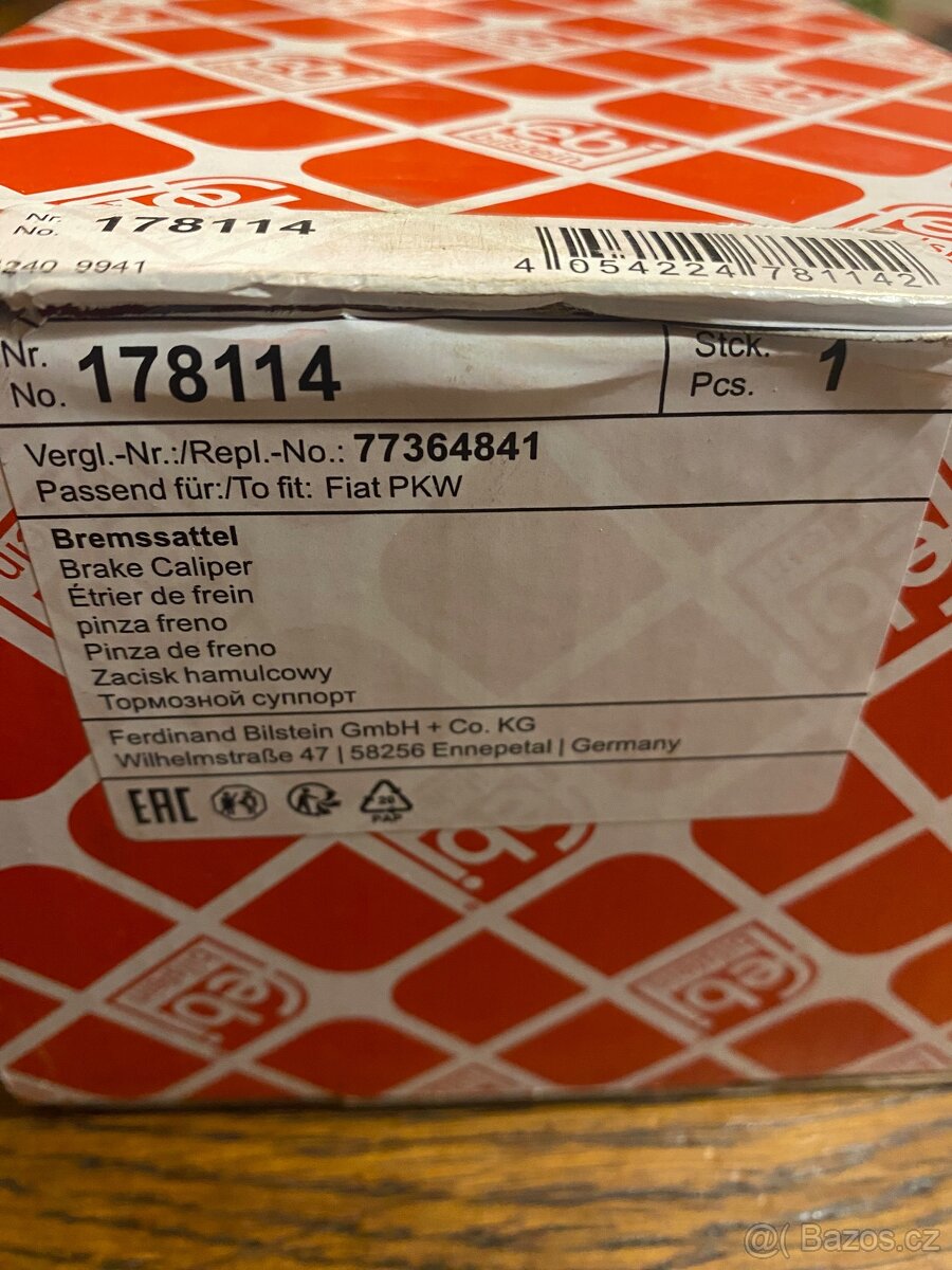 Fiat Panda brzdový třmen levy zn.FEBI - 3