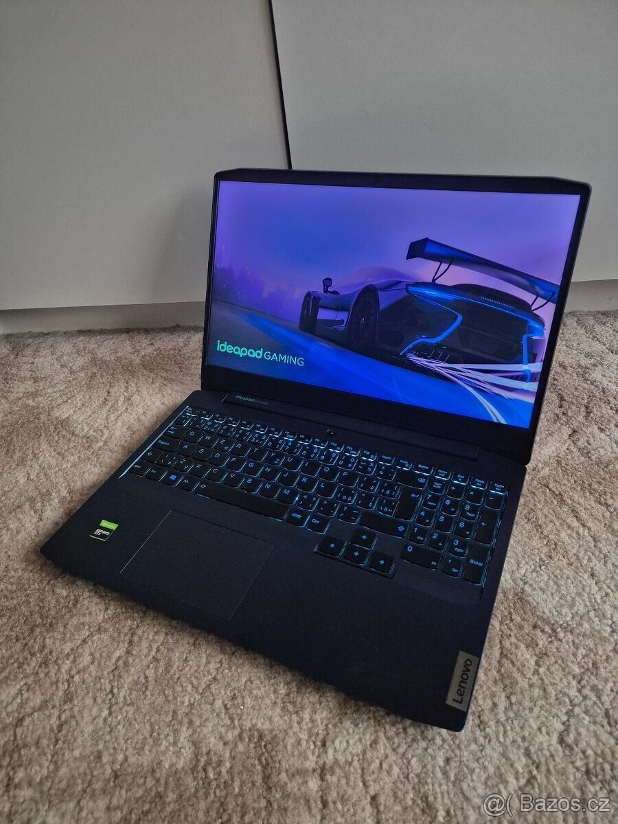 Herní notebook Lenovo Ideapad Gaming 3 | 120Hz | SSD - 3