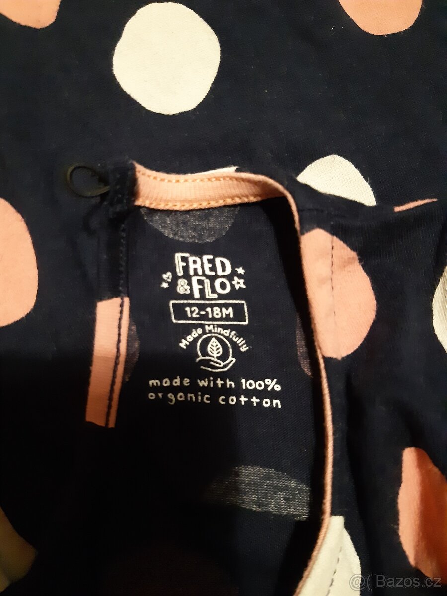 Puntíkaté šaty vel 12-18 m - 3