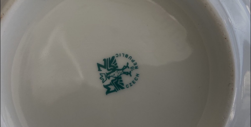 Džbán s motivem hus. 2L, modrá linka, MZ - 3