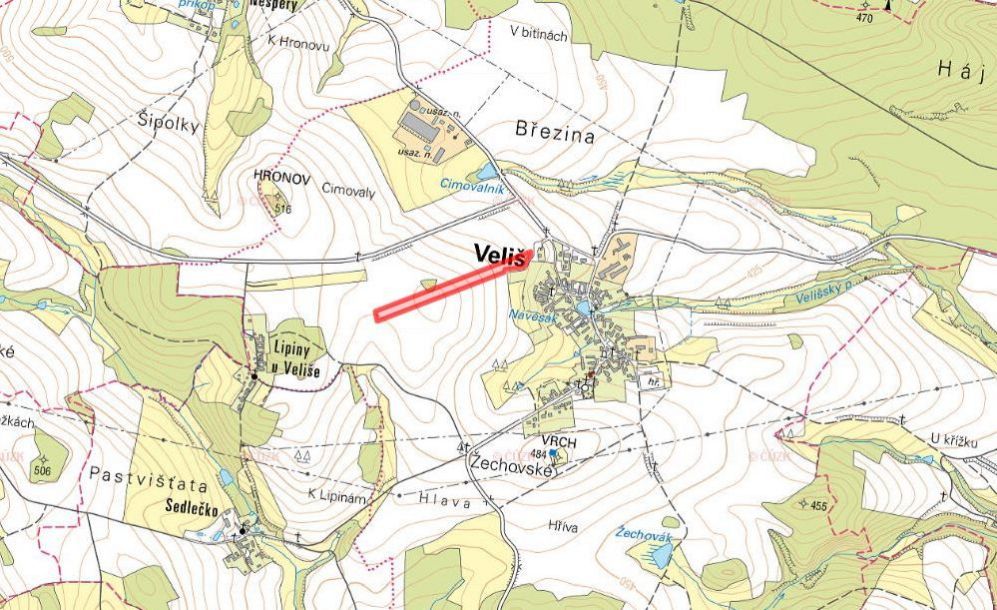 Zemědělská půda, prodej, Veliš, Benešov - 3