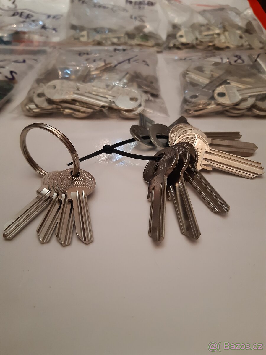 Kliče surové do zámku-polotovar - 3