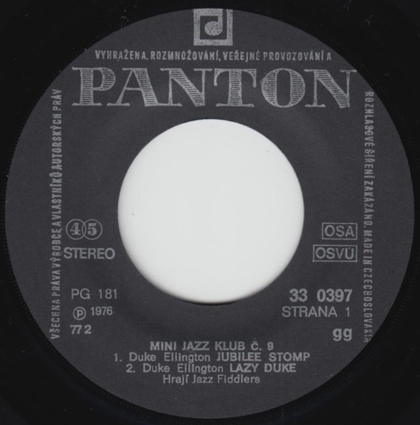 Jazz Fiddlers – Mini Jazz Klub 9 (EP) - 3