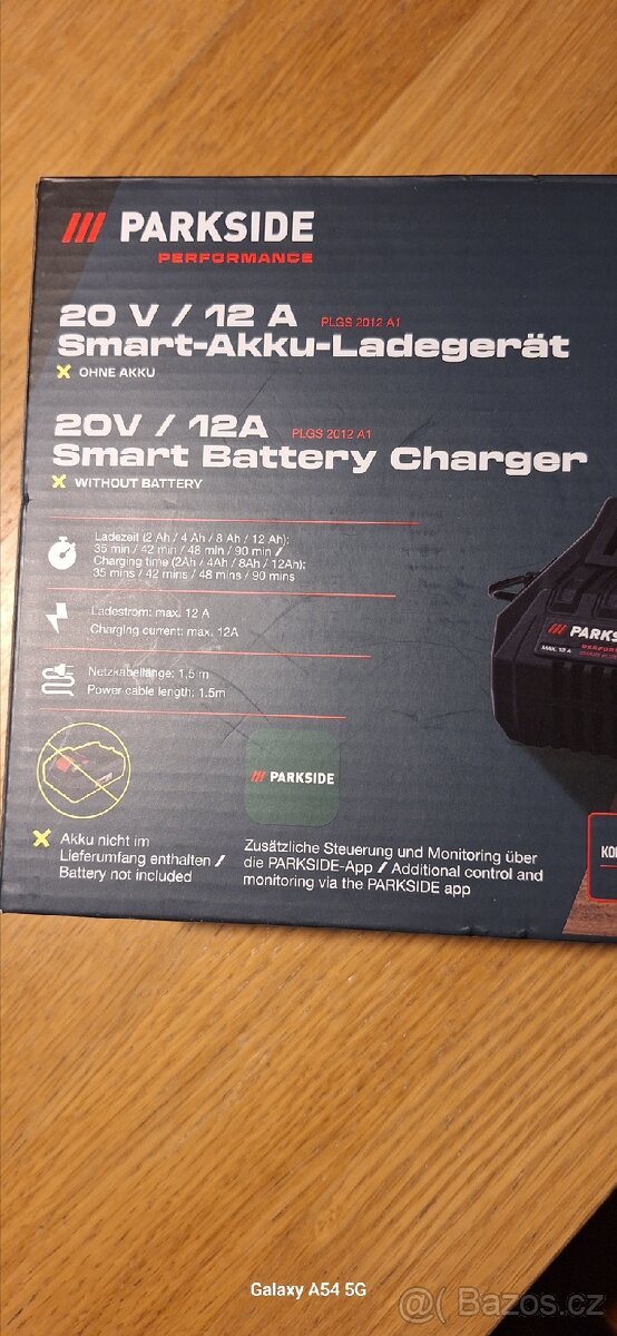 Parkside Smart nabíječka. - 3