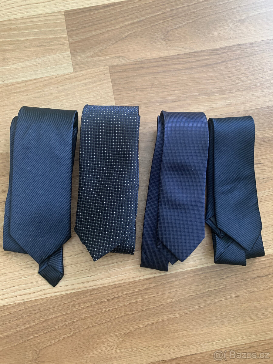 Tmavě Modré kravaty, různé - 3