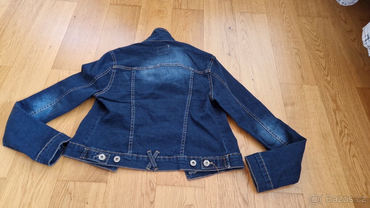 Jako N.O.V.Á. riflová/džínová bunda - 3