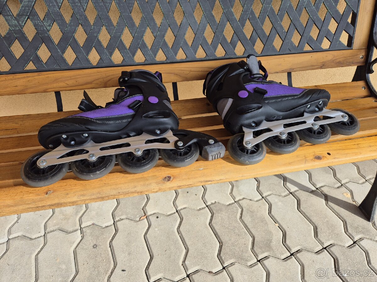 Kolečkové inline brusle, vel.41 - 3