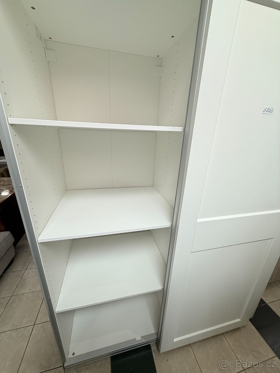Šatní skříň IKEA PAX bílá 150 cm - 3