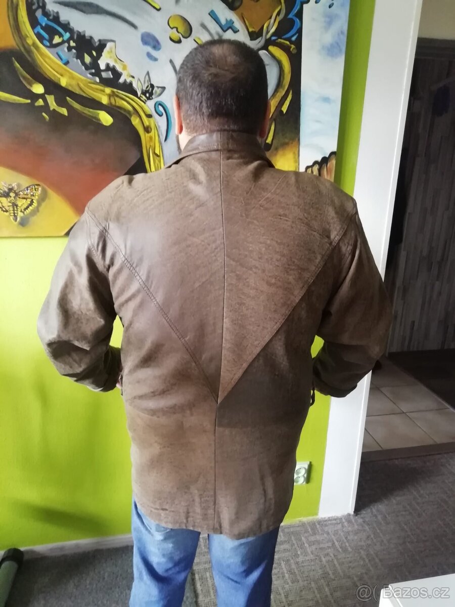 Kožená bunda Martínek - 52 - XXL - NOVÁ - SLEVA - 3