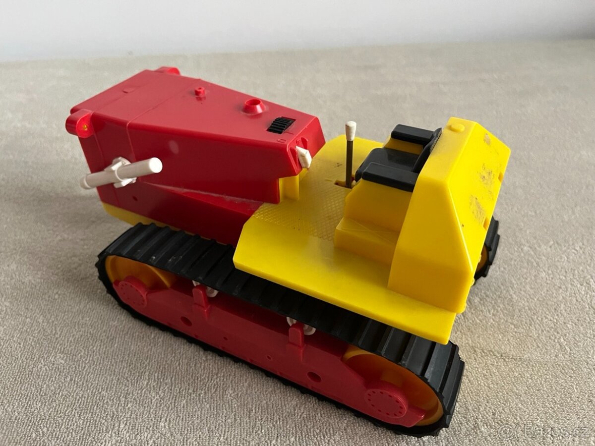 Retro hračky / Pásový buldozer FIAT BD 20 - ITAS (r.1981) - 3