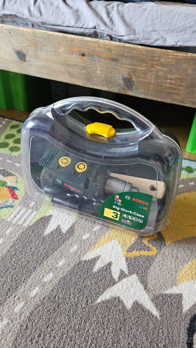 Kufřík, nářadí, vrtačka bosch - 3