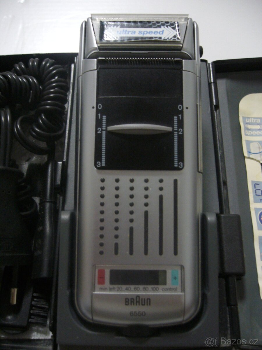 HOLÍCÍ STROJEK BRAUN FLEX INTEGRAL 6550 ULTRA SPEED - 3