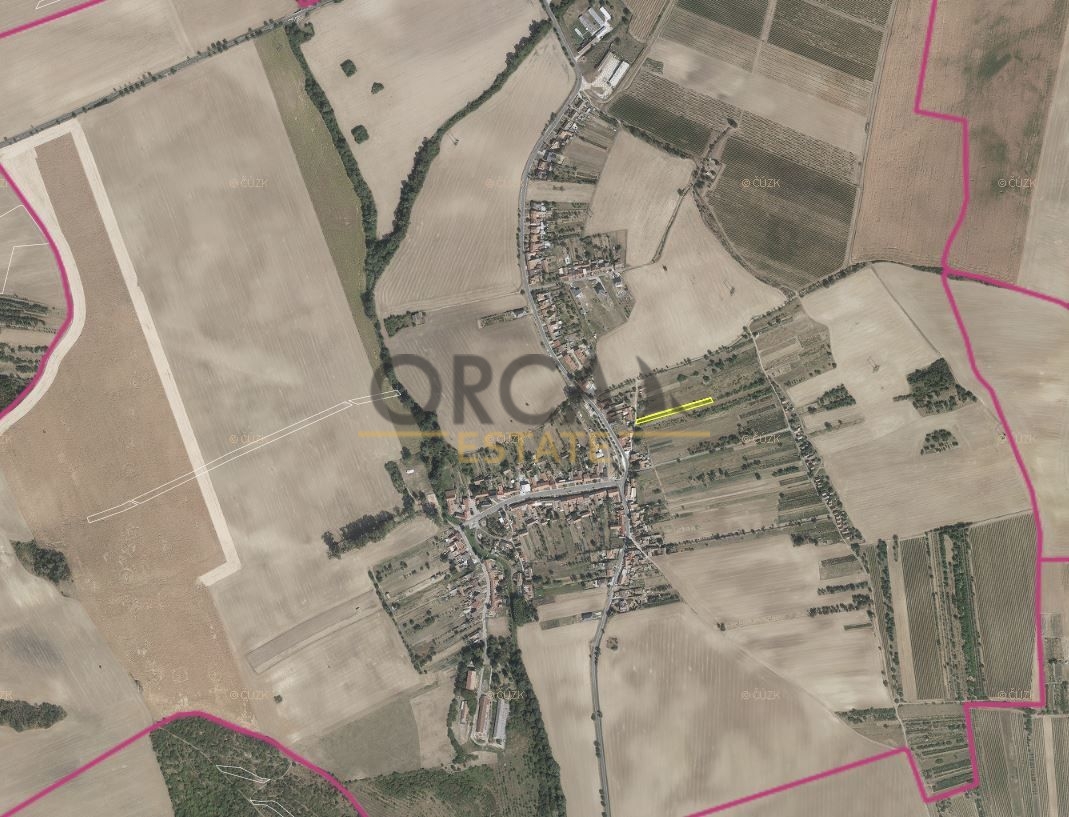 Prodej pozemků 1 503 m2 v k. ú. Hýsly - 3