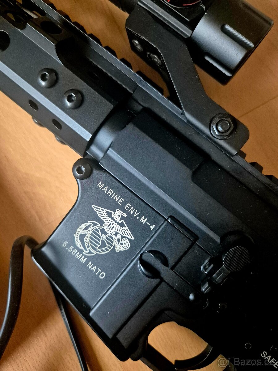 Airsoftová zbraň M4 MOTS 12,5" MUR-černá (EC-821) - 3