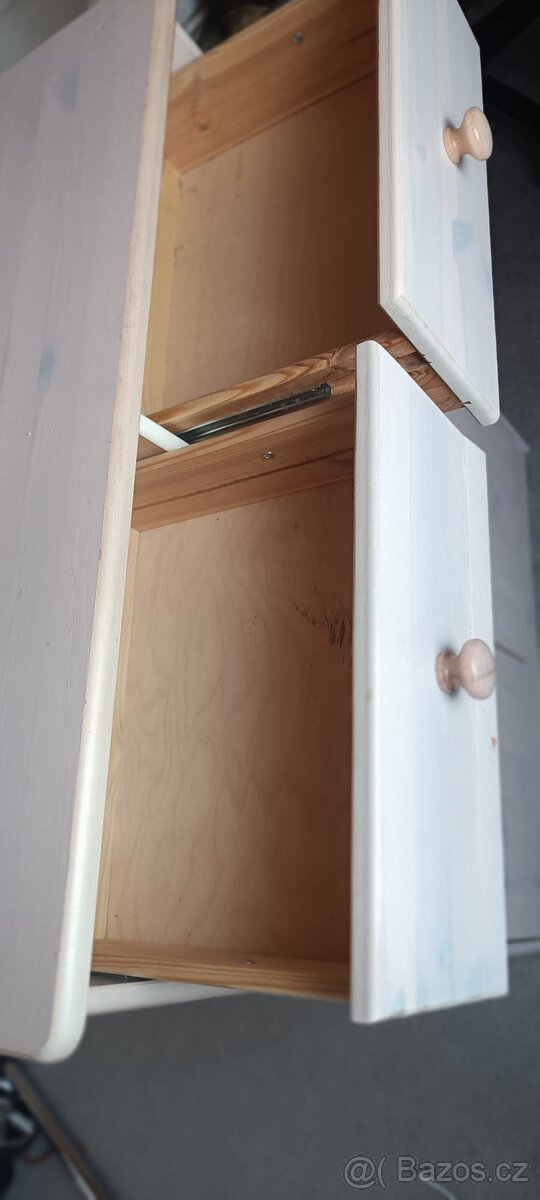 Komoda,stůl,knihovna - 3