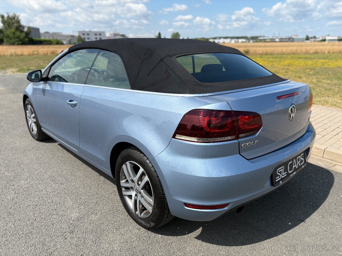 VW GOLF VI 1.2 TSI KABRIO //2012 1.MAJITEL SERVISKA TOP STAV - 3