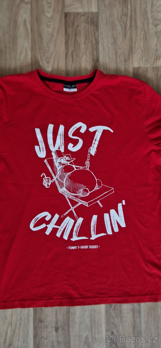 Pánské/chlapecké tričko se sněhulákem, vel. M - 3