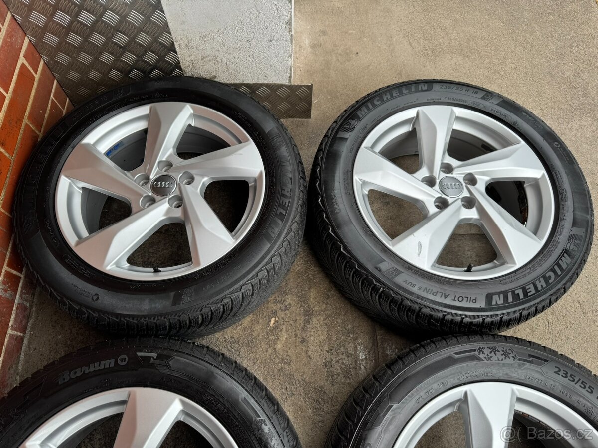 Alu 18" 5x112 AUDI Q3 , Kodiaq zimní 80% TOP - 3