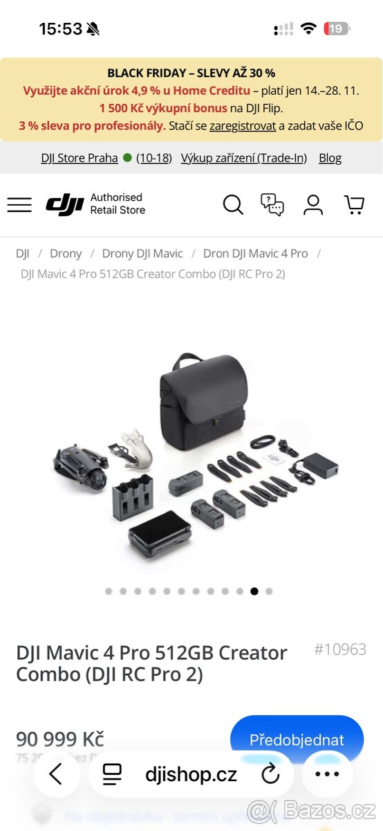 Dji mavic 4 pro creator combo 518gb - 3