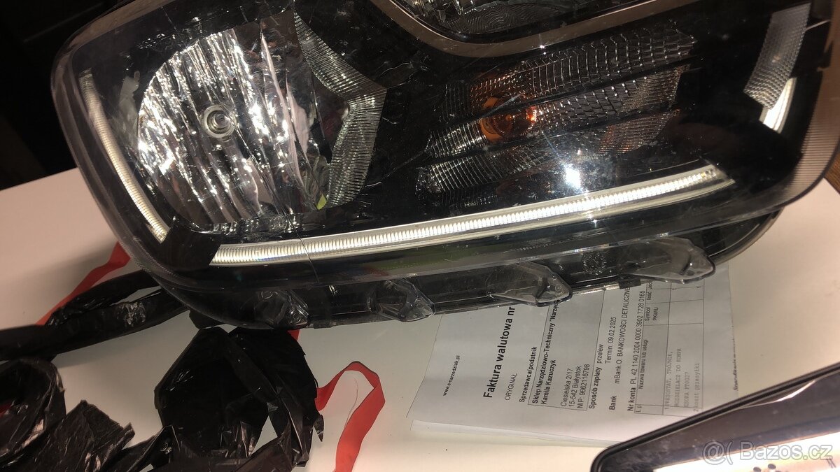 Dacie duster 2021 , lampy ,P/L , led - 3