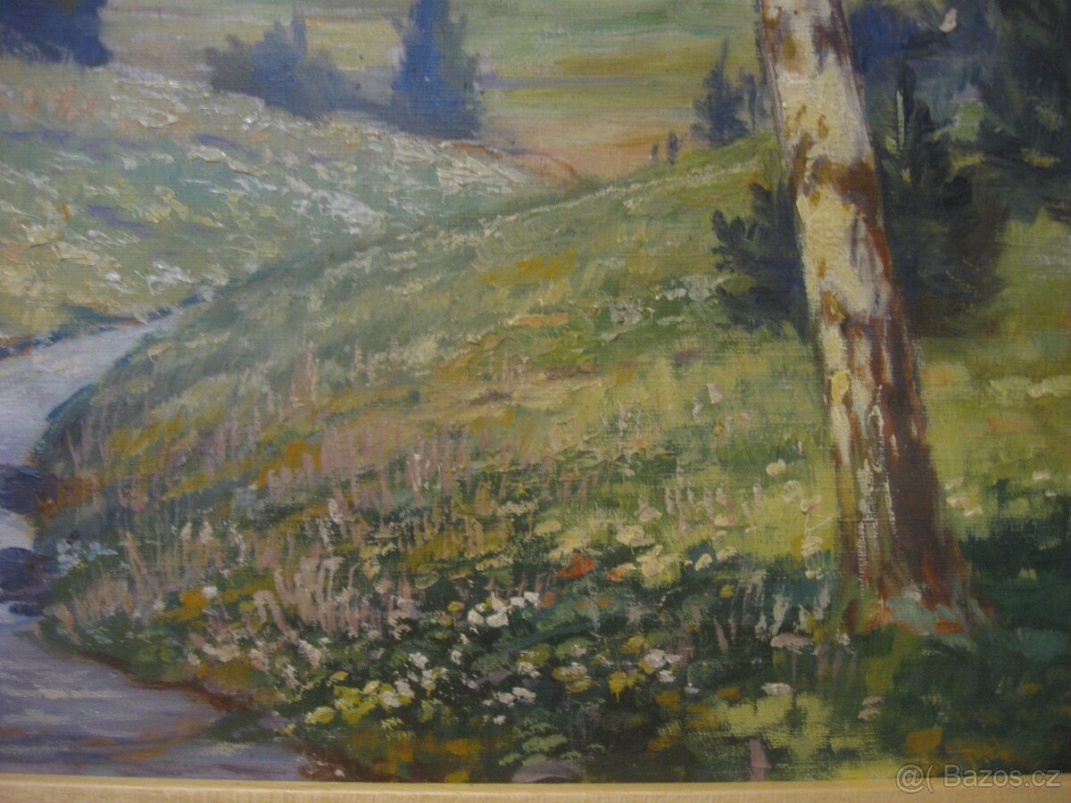 Bohumil Švanda 1897,Olej/Plátno,vídeňská škola,Český ráj - 3