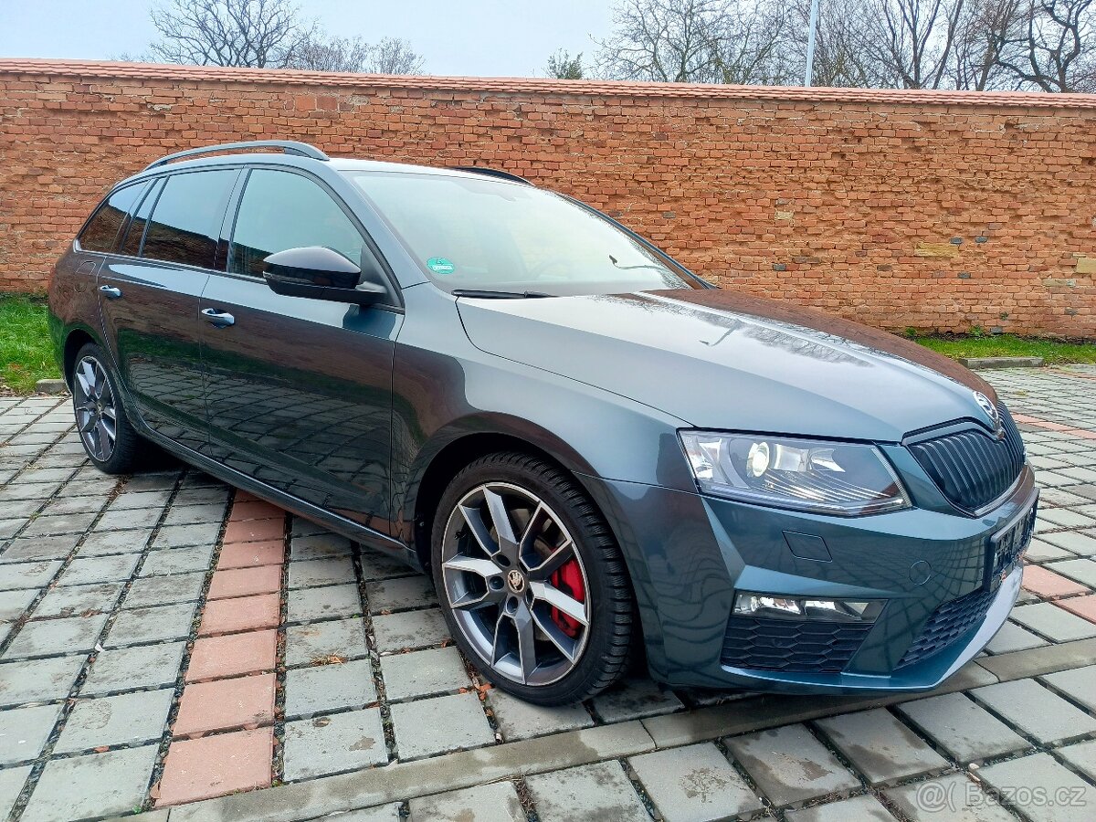 Škoda Octavia 3 RS - motor 2.0 TDI o výkonu 135 KW - palivo - 3