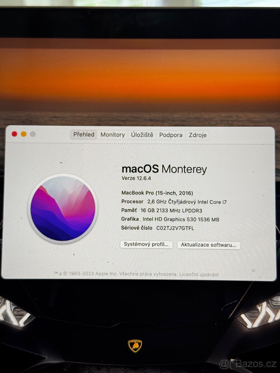 MacBook Pro 15” 2016 TouchBar i7 16GB RAM - 3