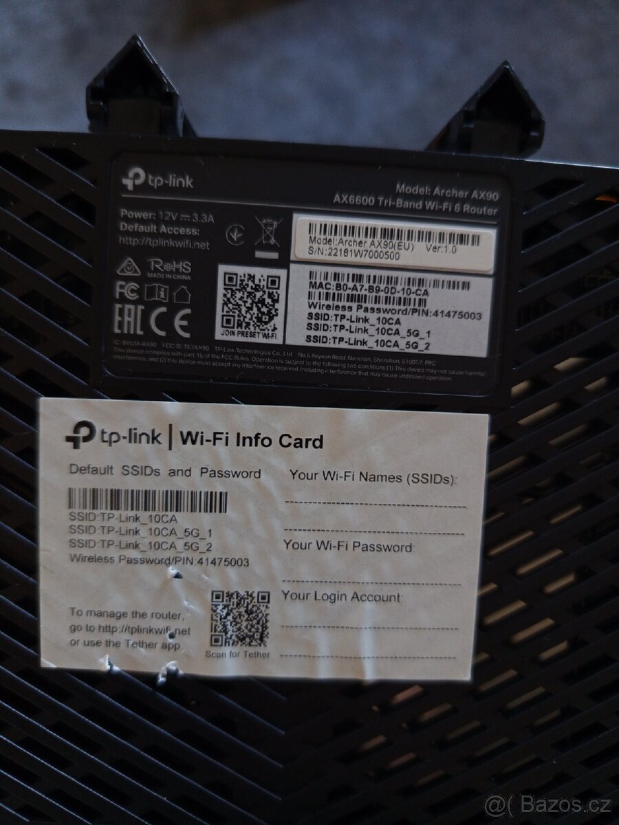 WiFi Router tp-link Archer AX90 - 3