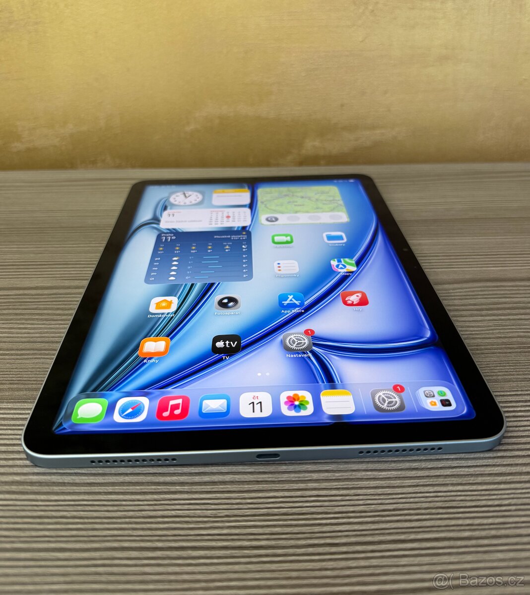 Apple iPad Air 11" 2024 M2 128GB, komplet, modrá - 3