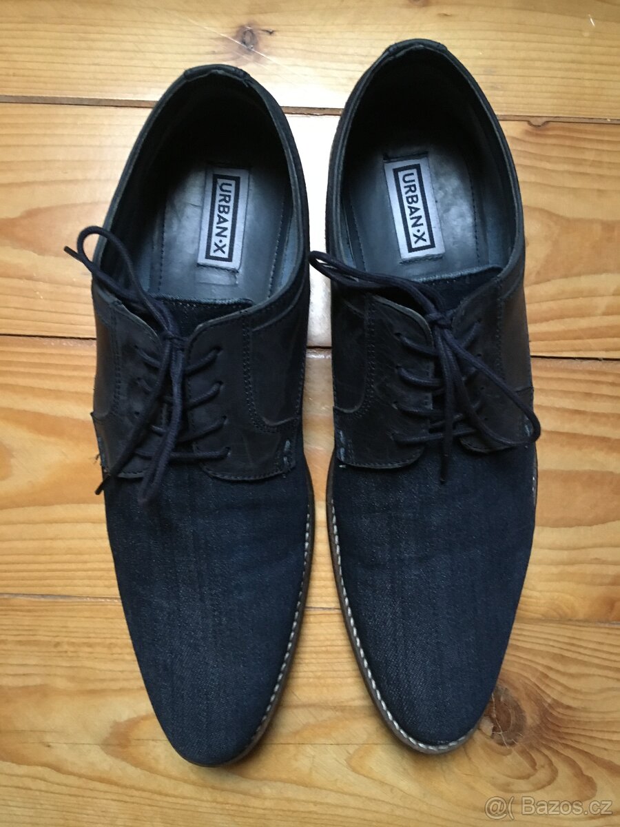 Pánské jeans a kožené polobotky 44 - 3