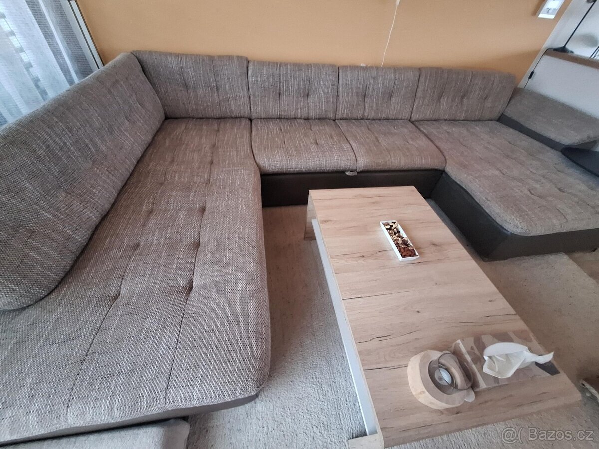 Sedací souprava do U - 3