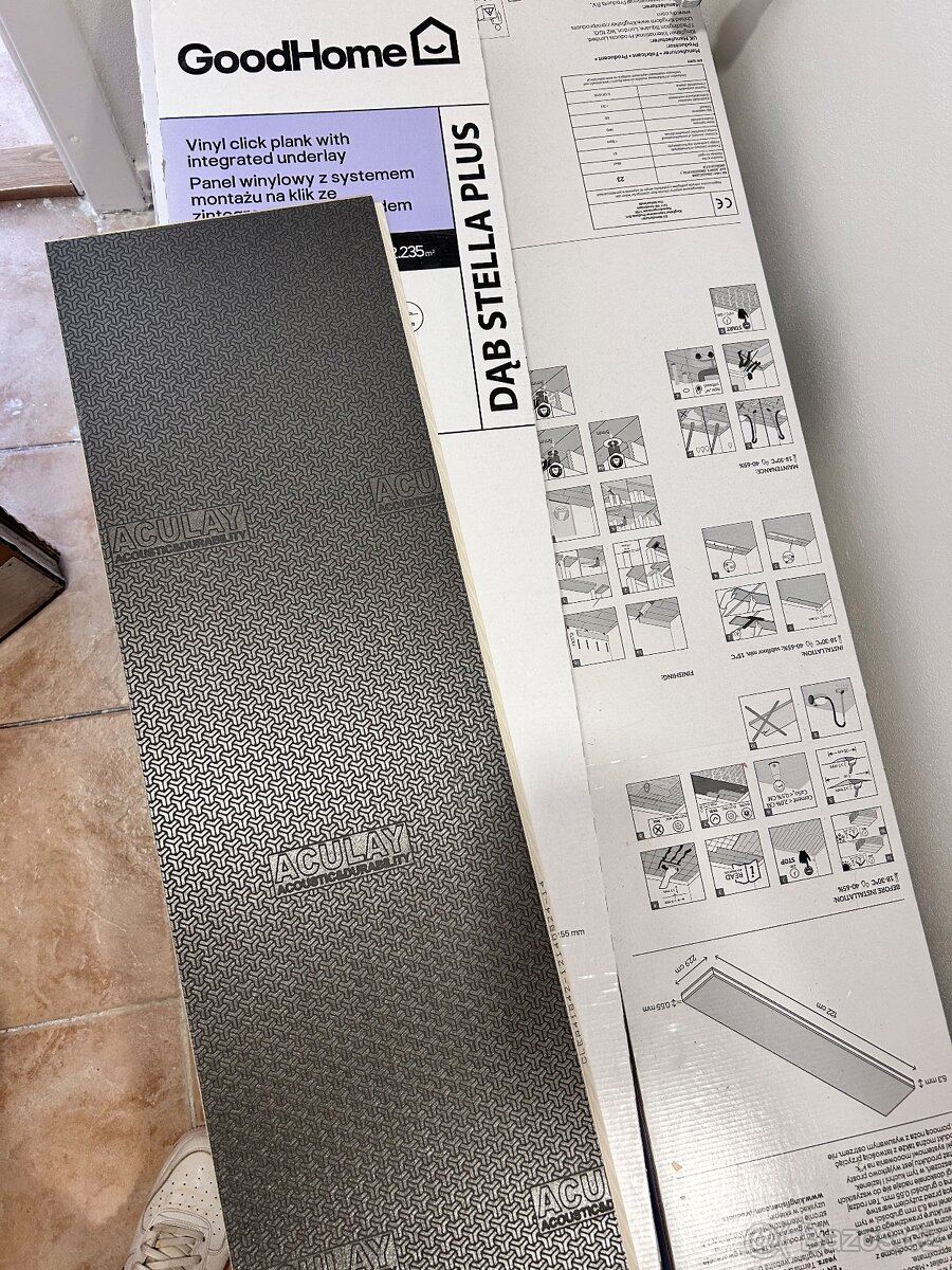 Prodám vinylovou podlahu CLICK Dub - 3