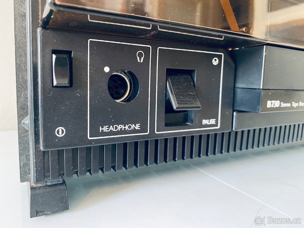 Kotoučový magnetofon Tesla B730, 80.léta - 3
