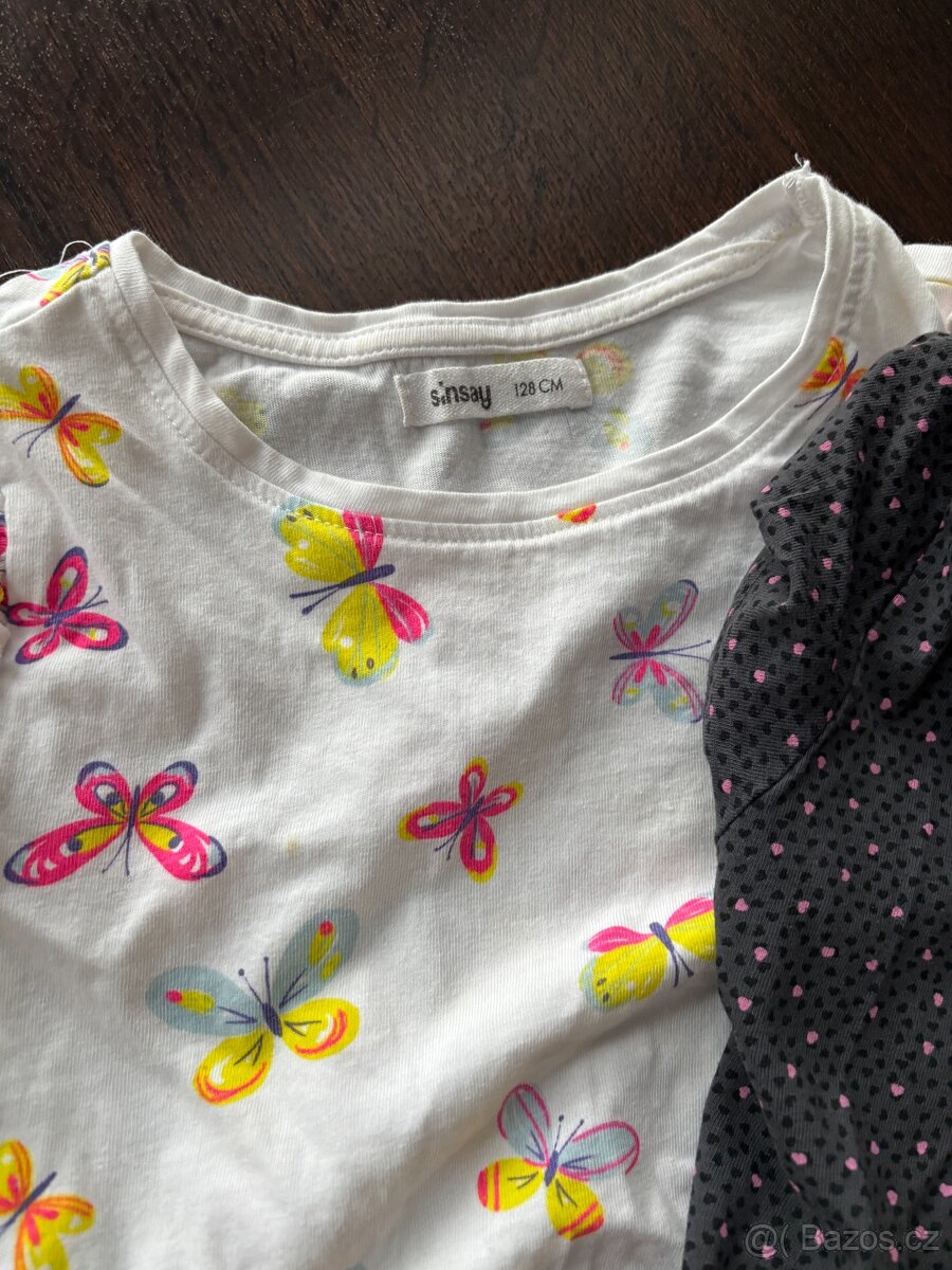 4x šaty 122/128 dívčí šaty - 3