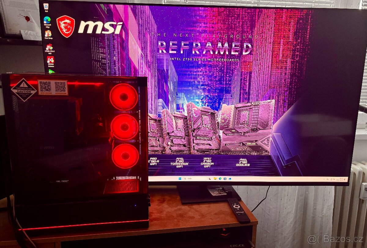 Herní PC i3-14100F / RTX 3070 Ti / 32 GB RAM - 3