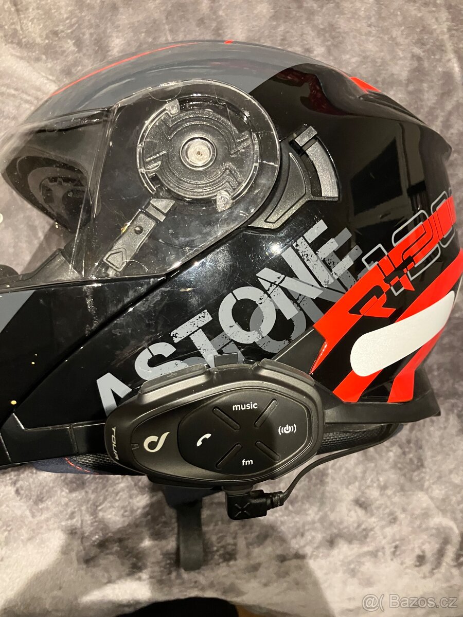 2x moto helma včetně intercomu - 3