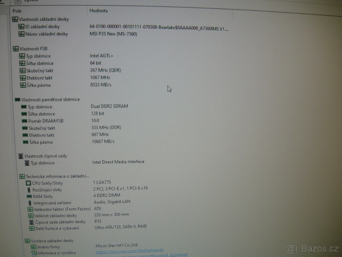 MSI P35 NEO ( MS-7360 ) socket 775 - 3