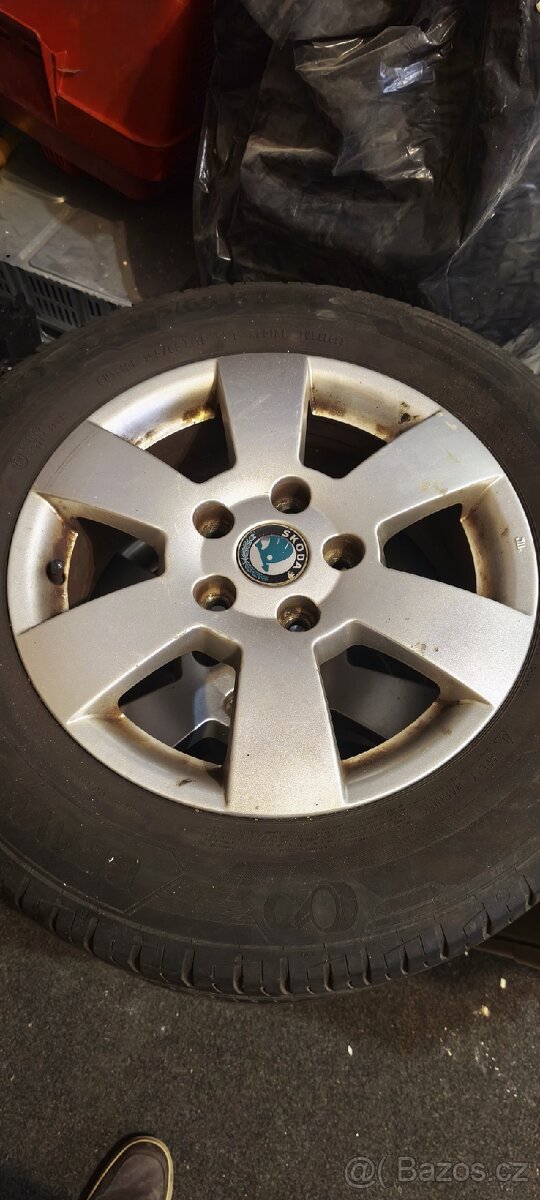 ALU kola originál škoda - 3