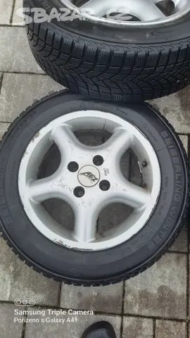 Alu kola a zimní pneu 14" - 3